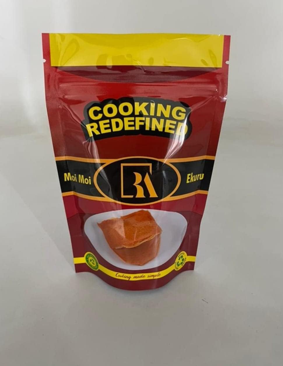 Moi Moi Cooking Pouch packaging