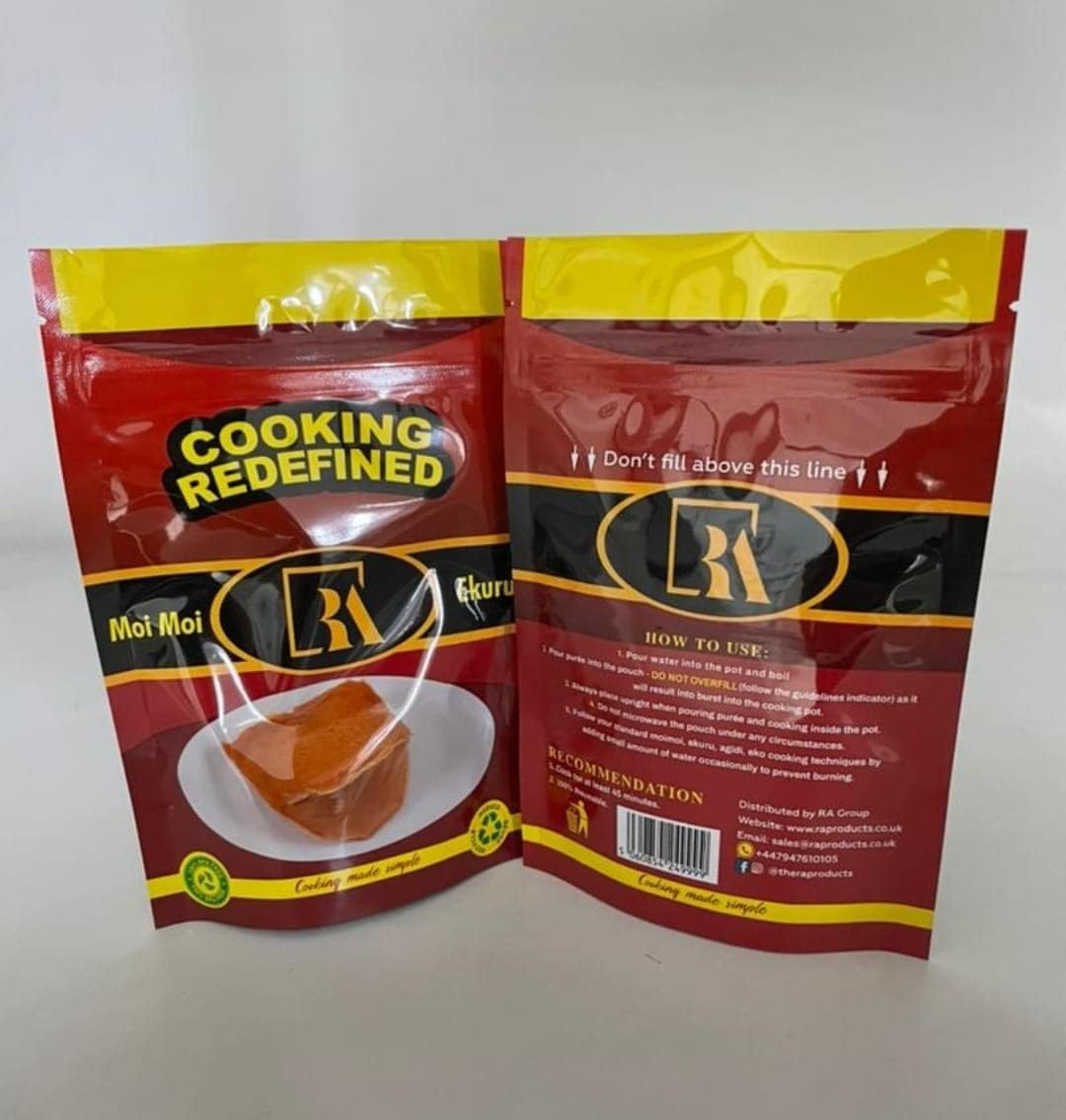 Moi Moi Cooking Pouch packaging alternative view